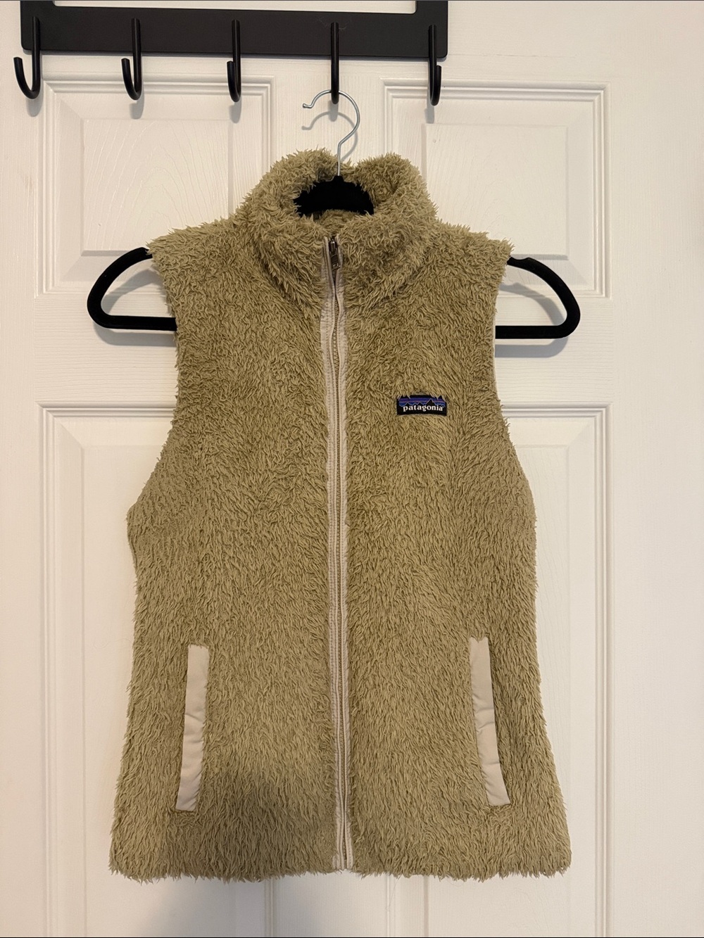 Patagonia Olive Green Sherpa Vest